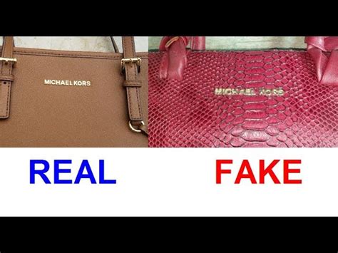 how do you know if michael kors bag is real